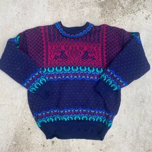 Vintage Dale of Norway Knit Wool Sweater